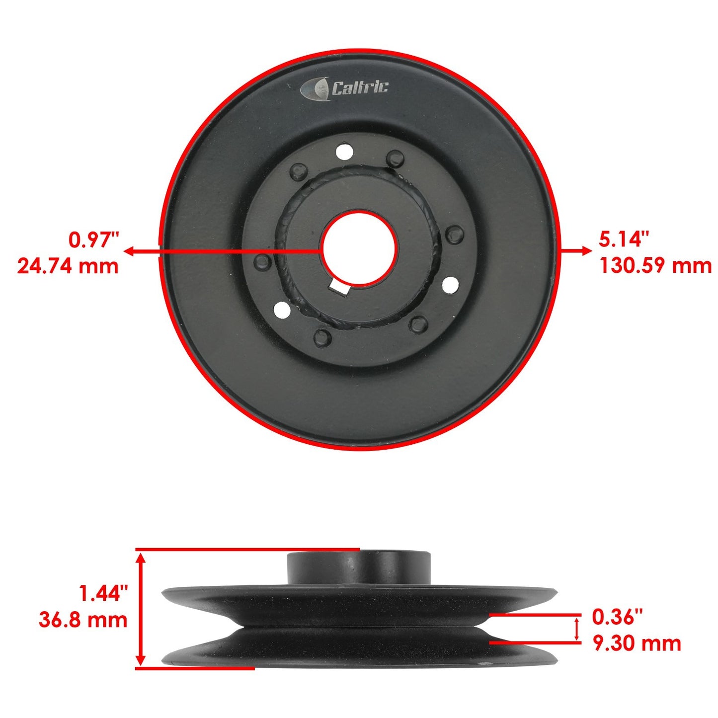 Deck Spindle Pulley Replacement 48 54 Inch for Bad Boy Revolt (2019–2025)