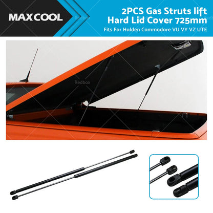 Gas Struts Hard Lid Cover 725mm for Holden Commodore VU VY VZ Ute (1997-2007)