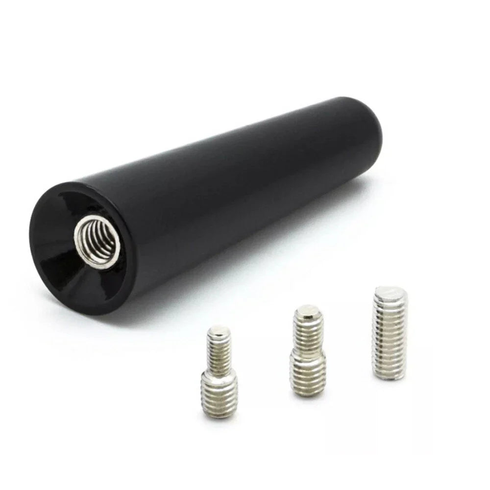 3cm Short Rod Roof Antenna & Base with Adapter for Honda Hyundai