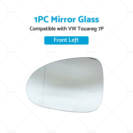 Heated Left Mirror Glass for VW Touareg 2011-2018