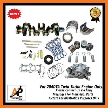 Crankshaft with Gear Replacement for Range Rover 2.0 D 204DTA (2013–2017)
