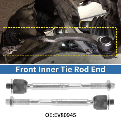 2 x Front Inner Tie Rod End Links for Toyota Highlander RX330 RX350 (2001-2007)