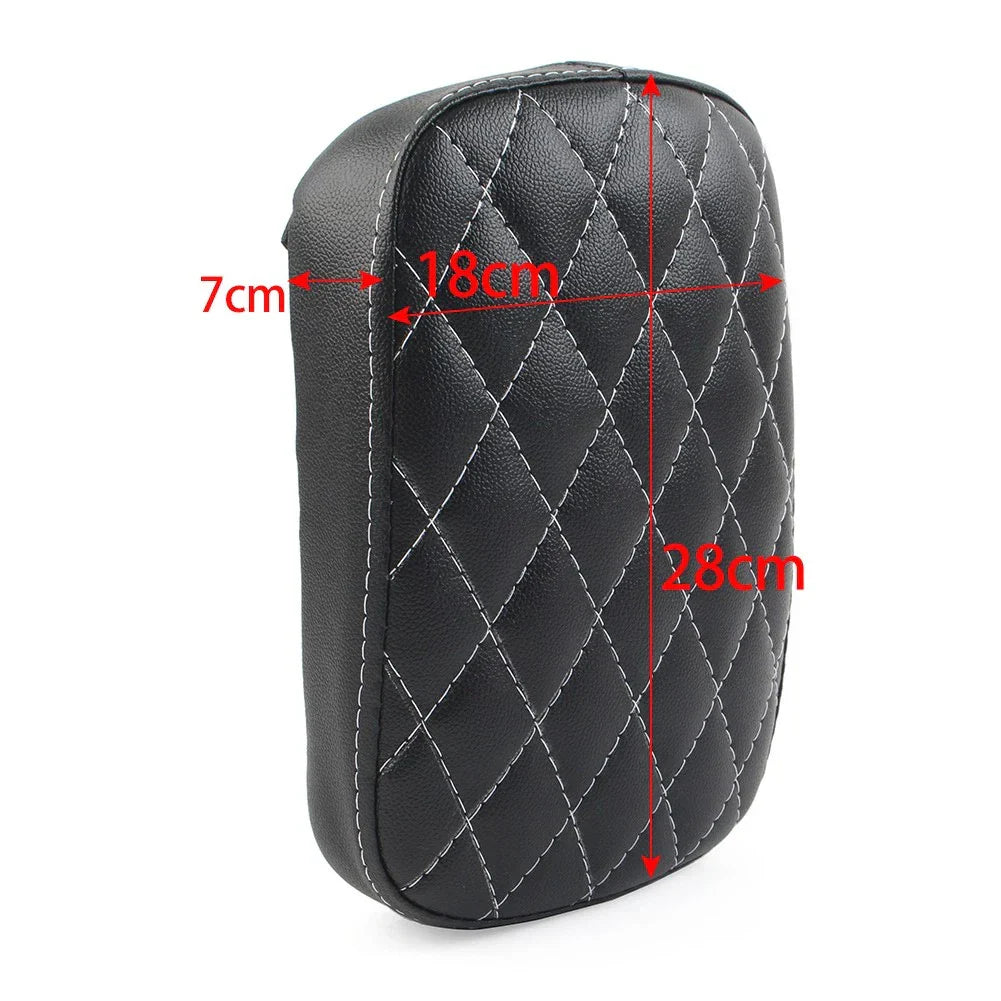 Rear Passenger Seat Pillion Pad for Harley Dyna
