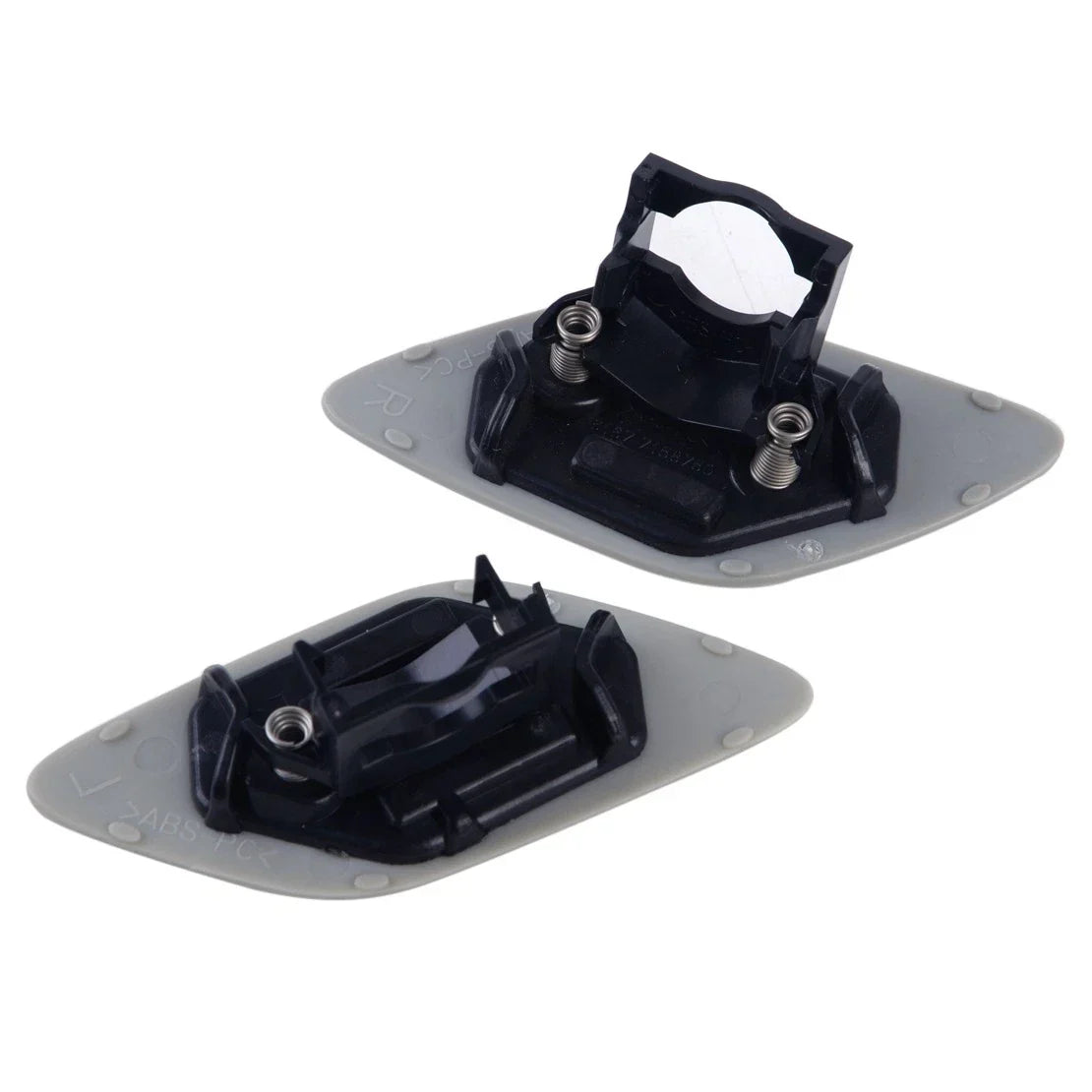 L+R Headlight Cleaning System SWA Cap Bumper Trim for BMW 3 Series (2007-2013)