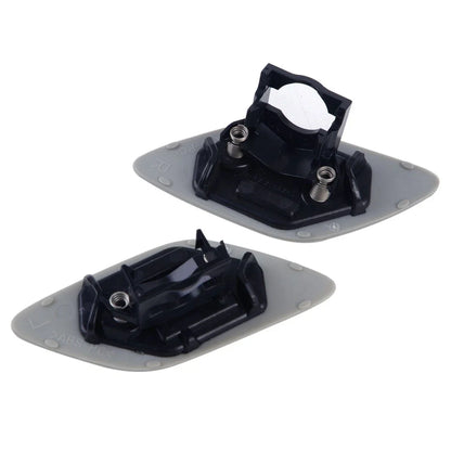L+R Headlight Cleaning System SWA Cap Bumper Trim for BMW 3 Series (2007-2013)
