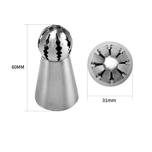 3 x Icing Nozzles & 1 x Silicone Piping Bag Cake Decoration Kit