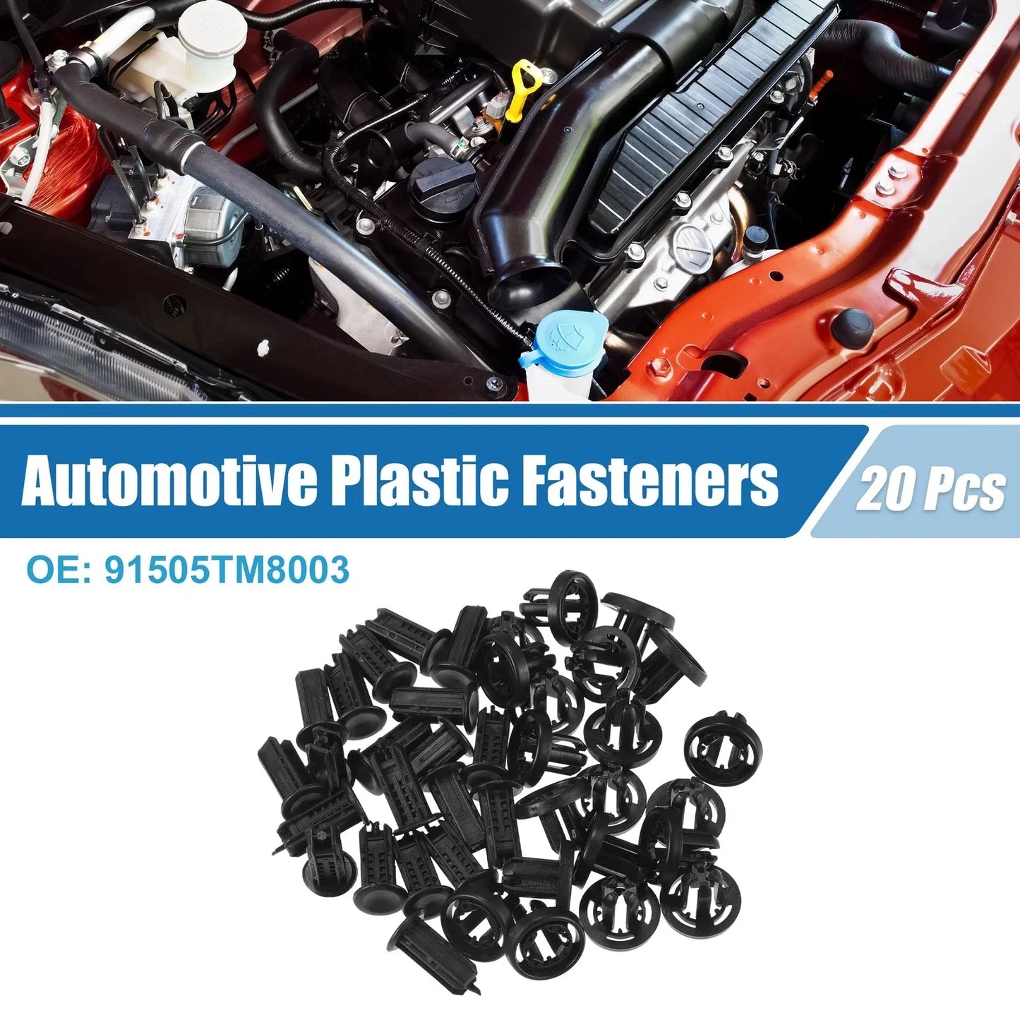 20 x Bumper Clips for Honda Civic (2013-2019) - Automotive Fasteners