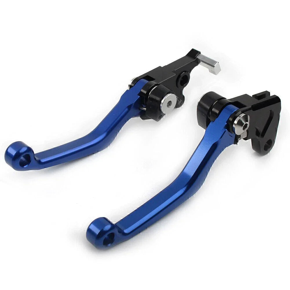 CNC Blue Pivot Clutch Brake Levers for Suzuki DRZ400S/SM/E (2000-2022)