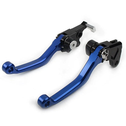 CNC Blue Pivot Clutch Brake Levers for Suzuki DRZ400S/SM/E (2000-2022)