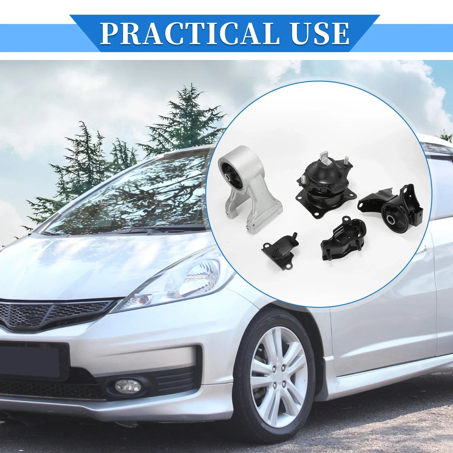 Engine Motor Mount Set for Honda Accord (1998-2002)