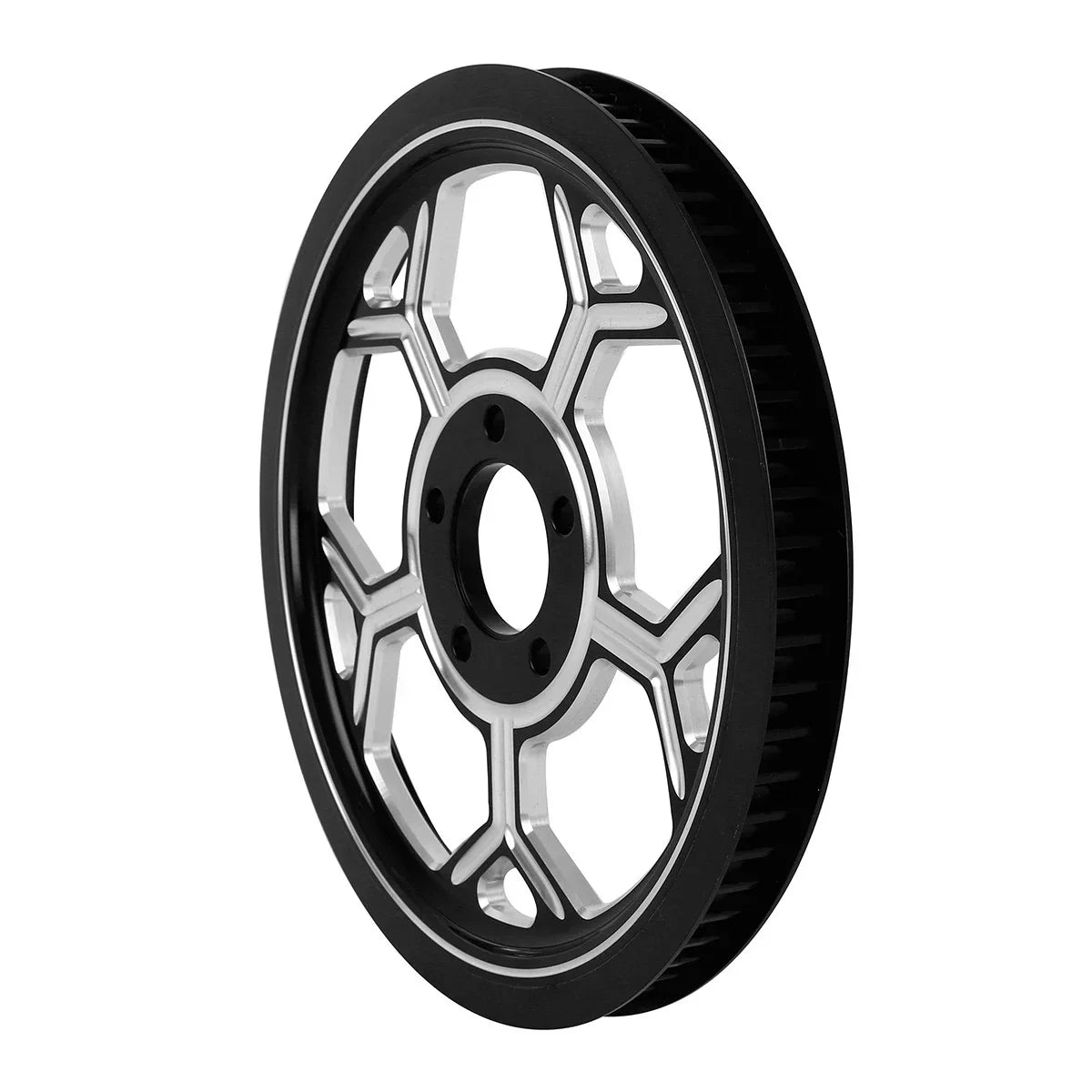 Rear Wheel Belt Pulley Sprocket for Harley Touring Road Electra Glide (97-08)