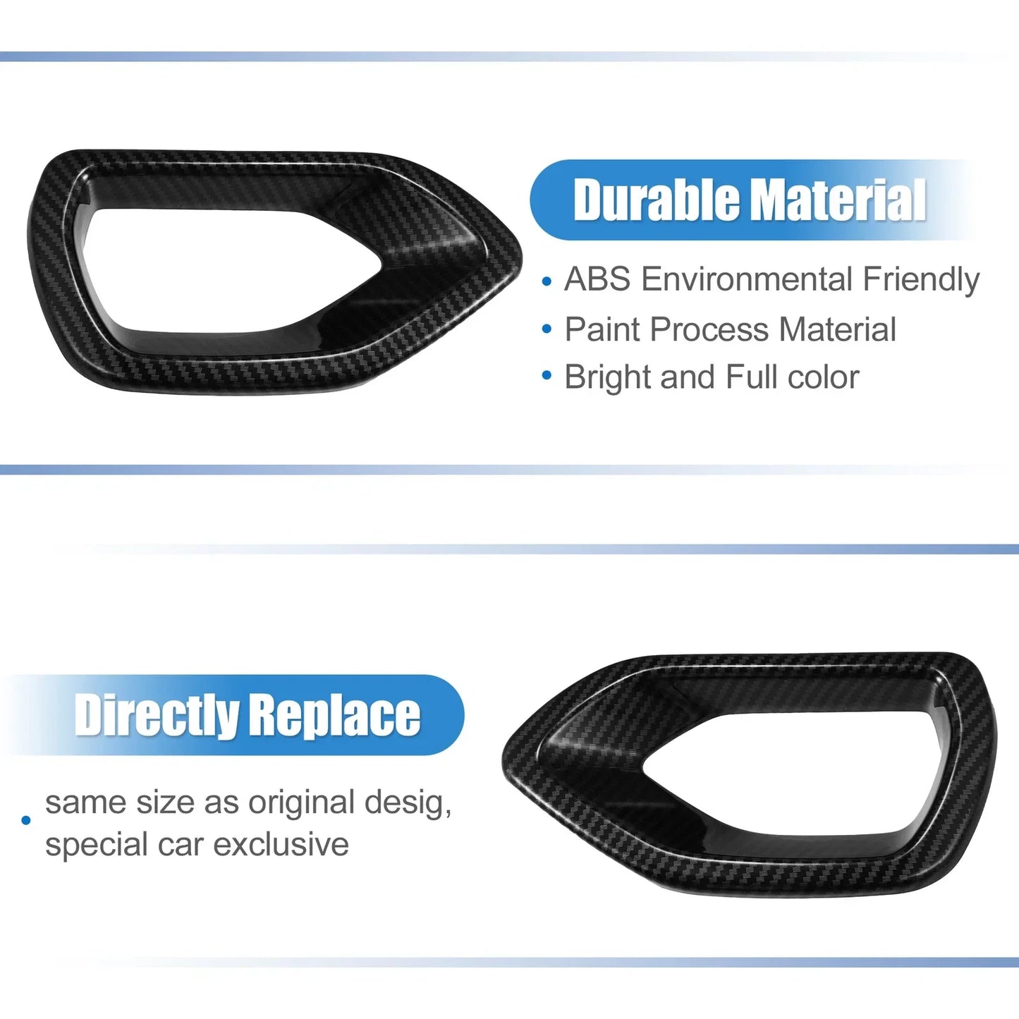 Front Bumper Center Grill Trim Cover for Dodge Charger R/T (2015-2023)