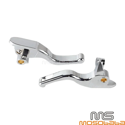 Chrome Hand Brake Clutch Levers for Harley Tri Glide Ultra Classic (2009-2023)