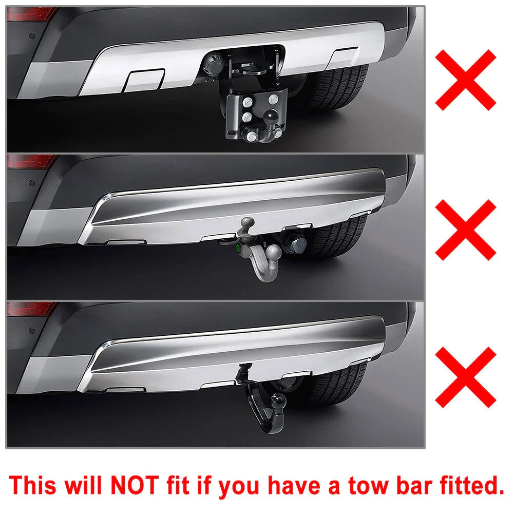 Rear Bumper Skid Plate Protector for Land Rover Discovery 5 (2017-2023)