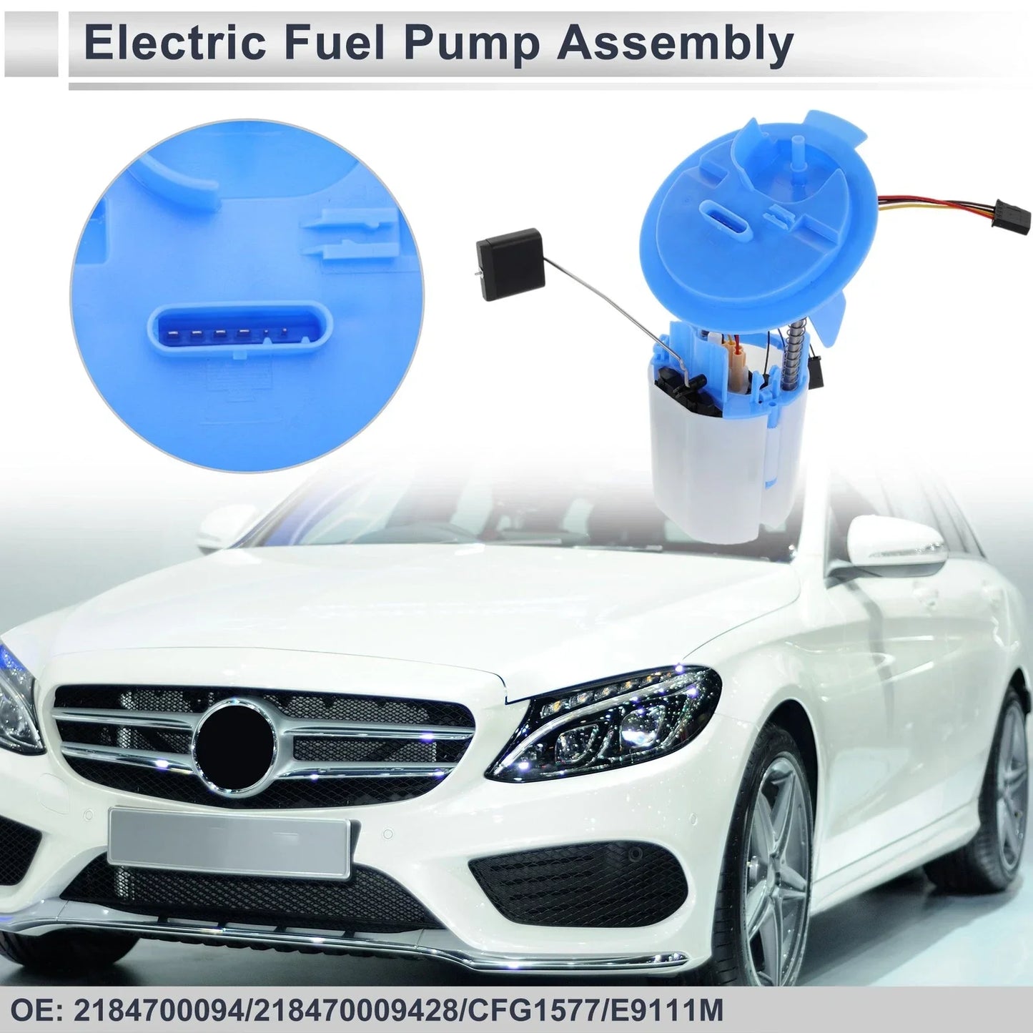 Fuel Pump Assembly for Mercedes-Benz C300 C350 E350 E400 E550 (2008-2015)