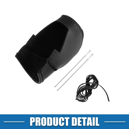 Gear Shift Lever Cover for Honda 11th Civic 2022-2023 Black Faux Leather