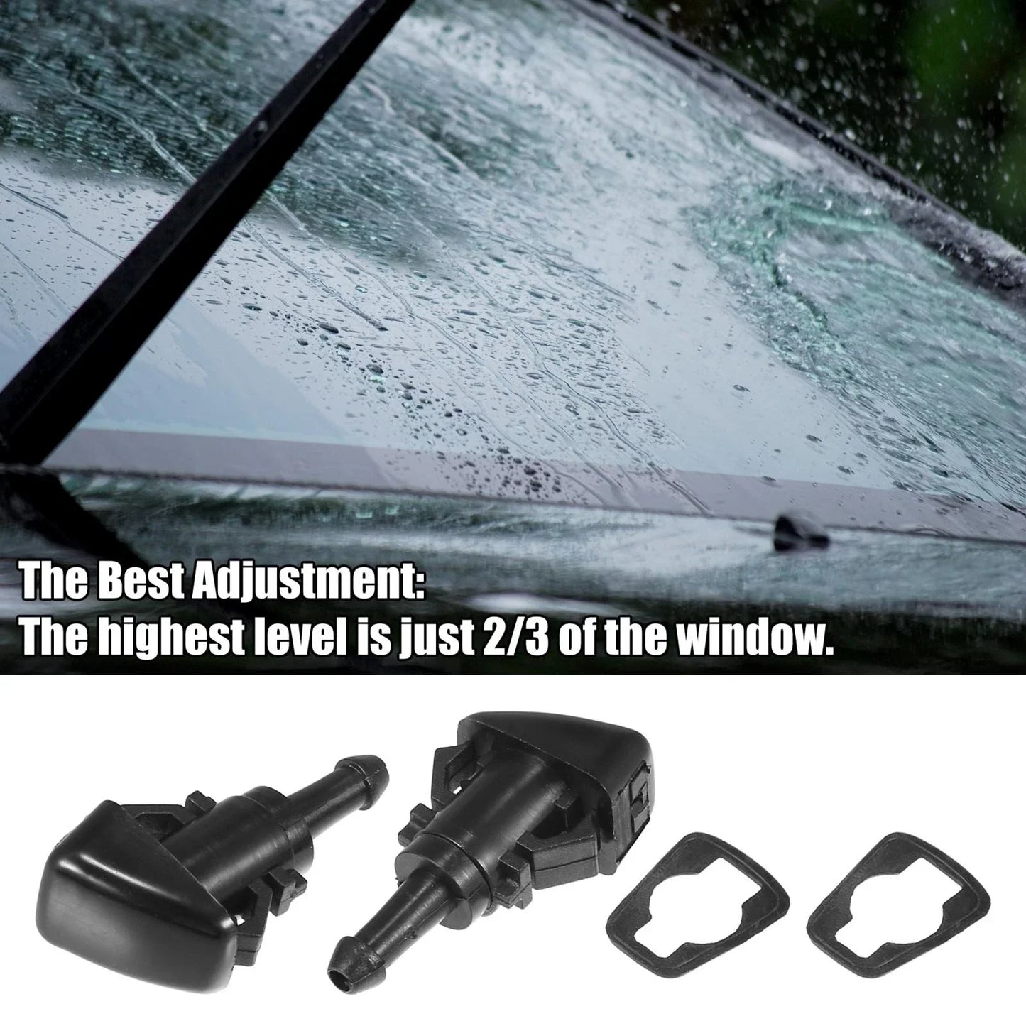 21 x Front Windshield Washer Nozzles for Dodge Avenger (2008-2011)