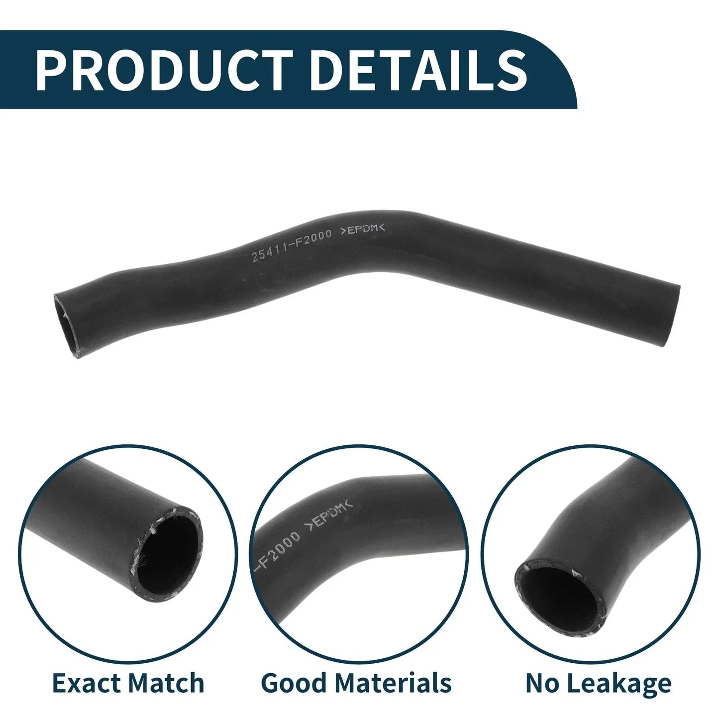 Radiator Hose for Hyundai Elantra 2015-2020 (2 x)