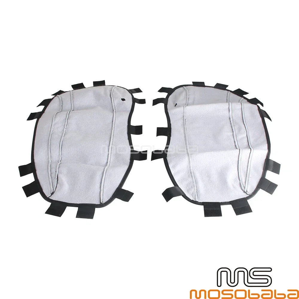 Leather Side Saddlebag Lid Covers for Harley CVO Road Glide FLTRXSE (2023)
