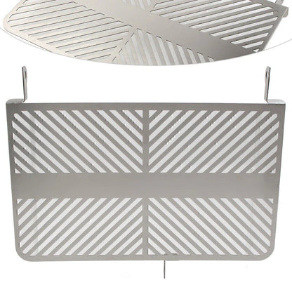 Silver Radiator Grille Guard Cover for Suzuki GSX-S GSXS 750 (2015-2022)