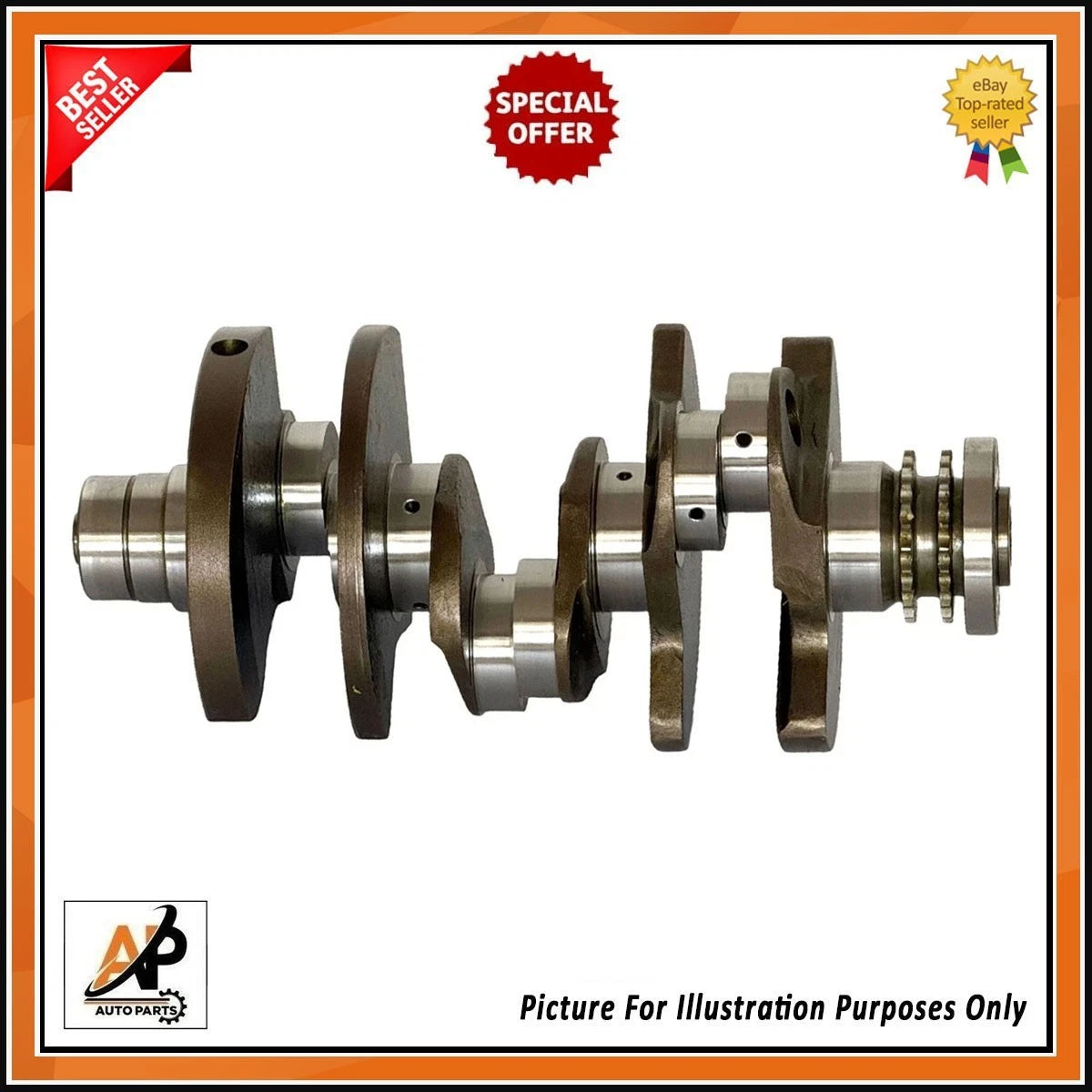 Crankshaft Replacement for Volkswagen Audi Porsche Panamera Q5 Q7 Q8 A7 A8 (2010–2018)