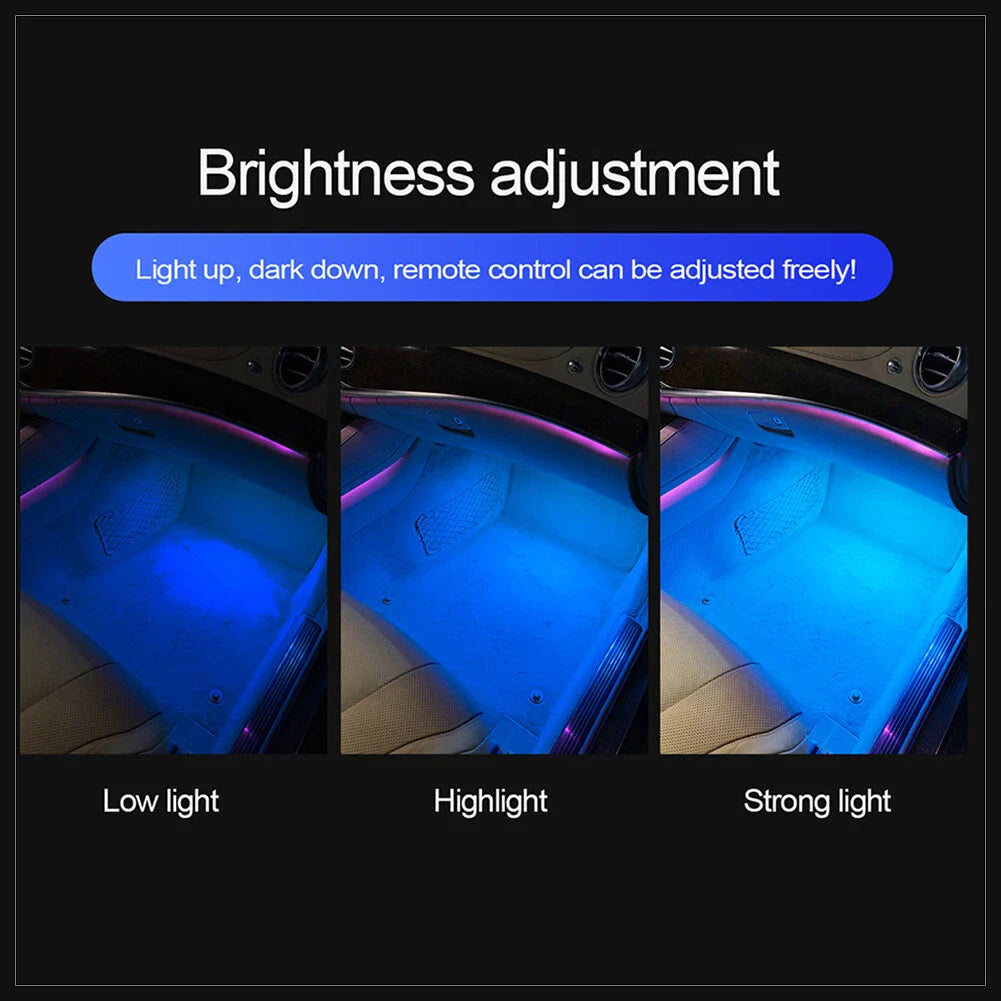 LED Interior Decorative Foot Lamp for Car - Universal Fit