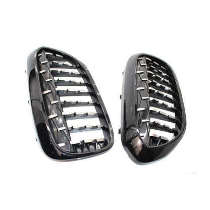 Front Bumper Kidney Grille for BMW 5 Series G30 G38 G31 (2017-2019)