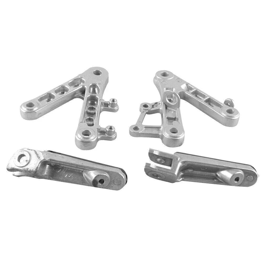 CNC Aluminum Front Driver Footpeg Pedal Kit for Honda CBR400 NC29 (1990-1997)