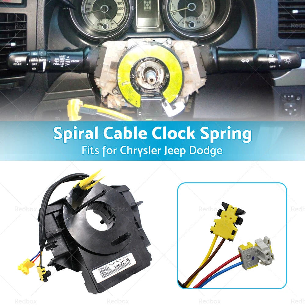 Spiral Cable Clock Spring for Chrysler Jeep Grand Cherokee Dodge (2005-2010)