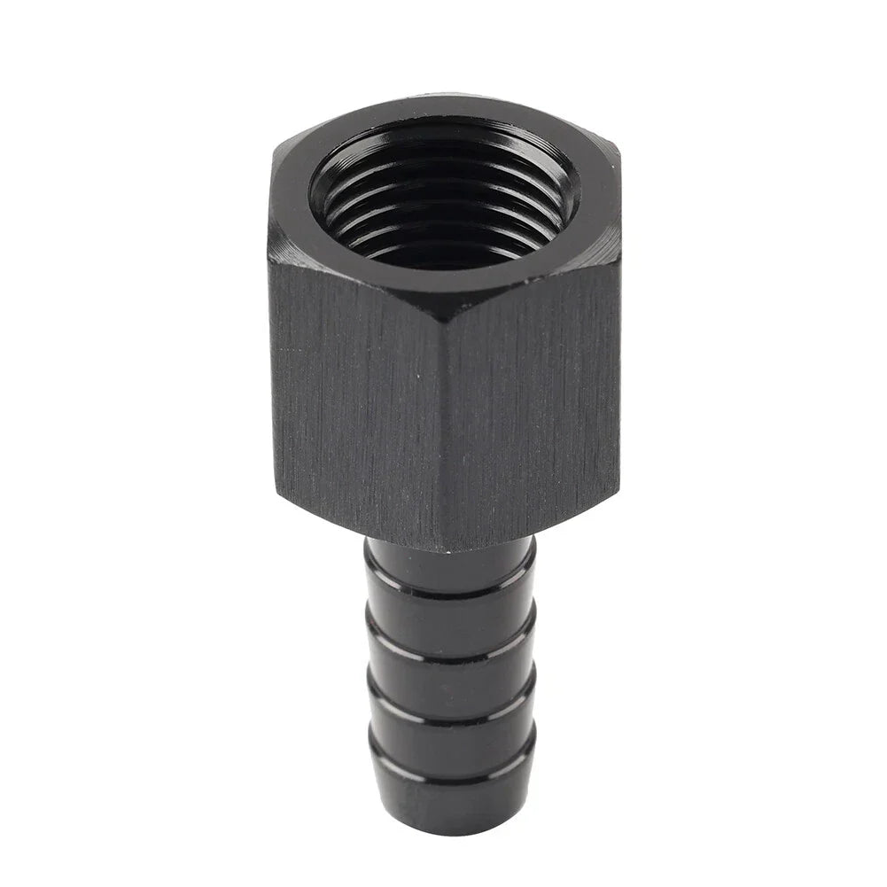 AN6 Female to 3/8" Hose Barb Fuel Line Swivel Fitting Adapter for Car