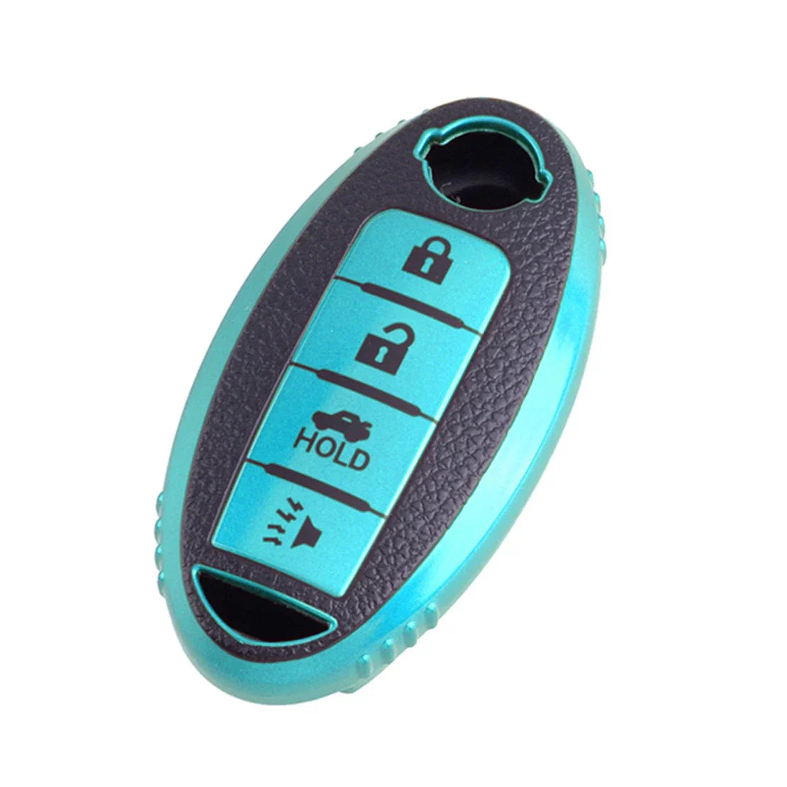TPU 4 Button Keychain for Nissan Infiniti Q30 Q50 Q60 Q70 QX50 QX80 (2015-2023)