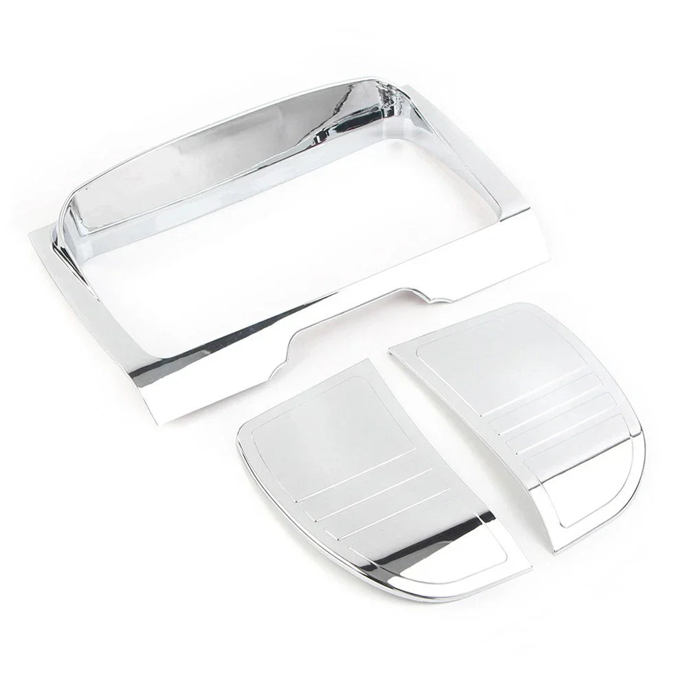 Chrome Stereo Trim Fairing for Harley Touring Street Glide FLHX (2014-2023)