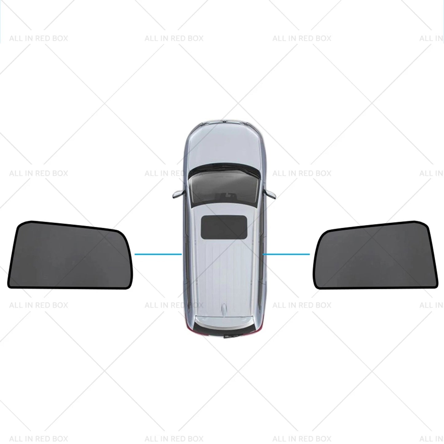 Magnetic Mesh Sun Blind Shades for Mitsubishi ASX (2010-2025)