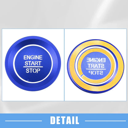 Engine Start Stop Ignition Button Trim Decal for Honda Accord (2018-2022)