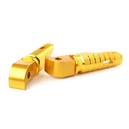 Gold Rear Foot Rests Pedals Footrest Pair for BMW S1000RR S1000R HP4 (2010-2018)