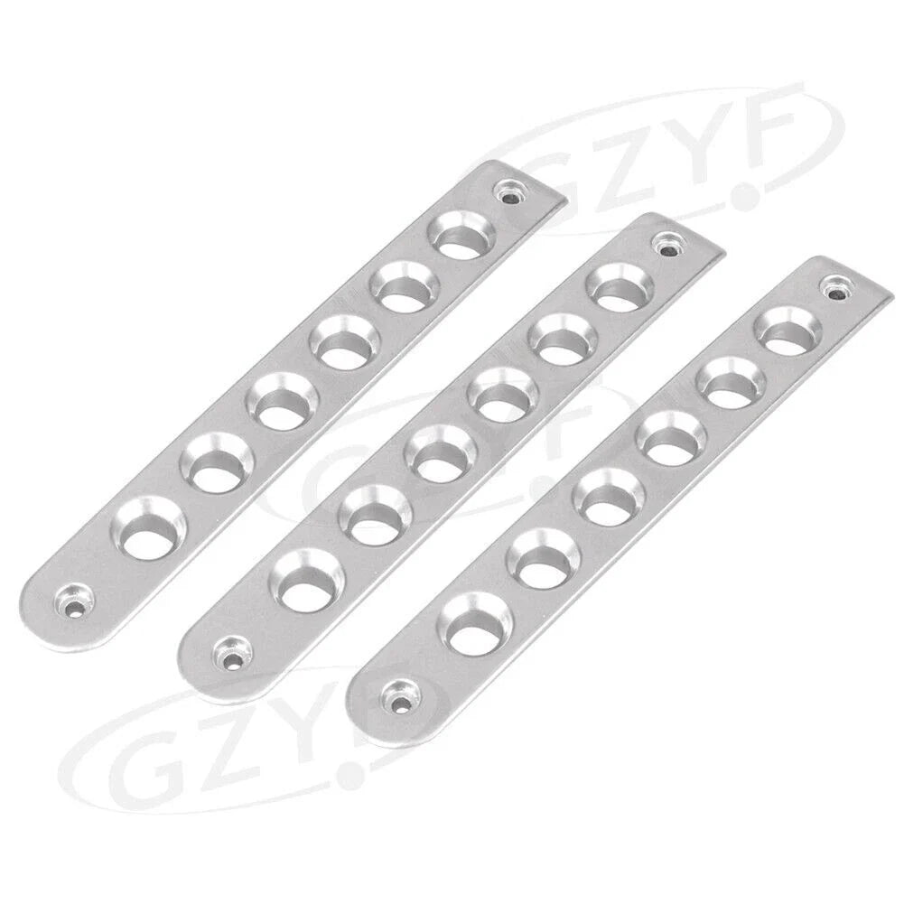 Silver Door Handles Tailgate Trim Insert for Jeep Wrangler (2007-2016)