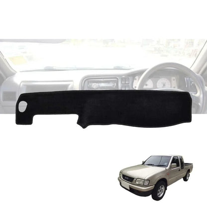 Dash Mat Console Pad Cover Black Fits Isuzu TF TFR Holden Rodeo Pickup 1997-02