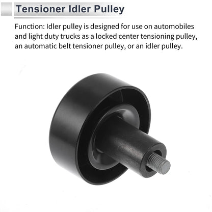 Drive Belt Idler Pulley for Hyundai Santa Fe (2010-2020) 1 x Pulley