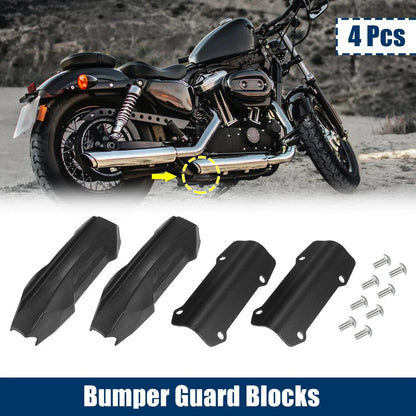 4pcs Crash Bar Bumper Block for BMW R1250GS Adventure, F800GS (2013-2023)