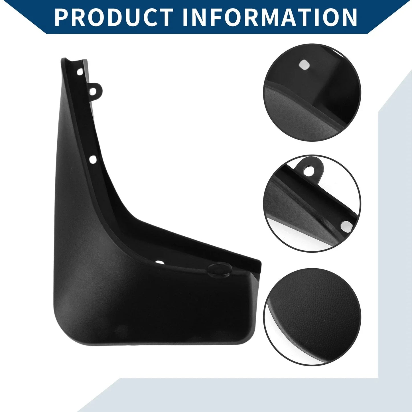 Mud Flaps Splash Guards for Mercedes-Benz GLA 220/200 (2014-2019)