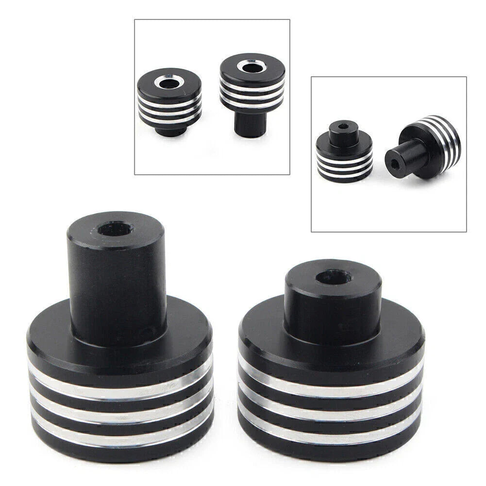 Handle Bar End Plug for Honda Rebel 500 300 (2017-2019) Black Silver