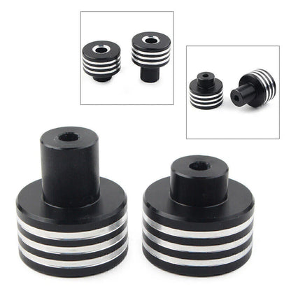 Handle Bar End Plug for Honda Rebel 500 300 (2017-2019) Black Silver
