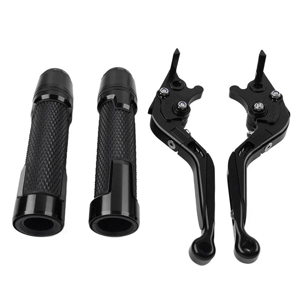 Folding Extendable Brake Clutch Levers & Handlebar Grips for Honda CBR1000RR (2004-2023)