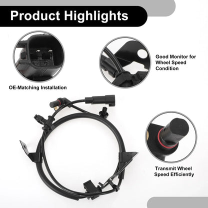 ABS Wheel Speed Sensor Kit for Dodge Journey (2014-2020) 1 x Rear Left