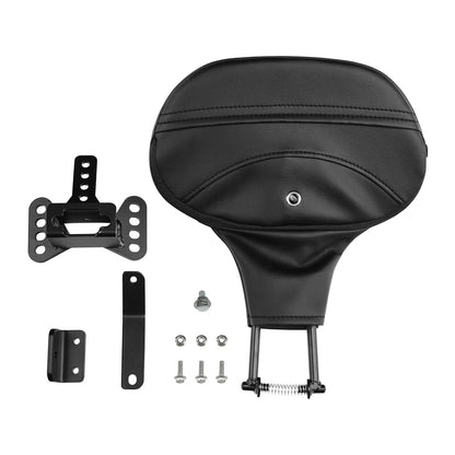 Driver Backrest Pad Bracket Mounts for Harley Touring Road King Glide