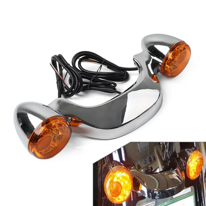 Rear Turn Signal Brake Light Bar Lamp for Harley Touring Street Road Glide (10-21)