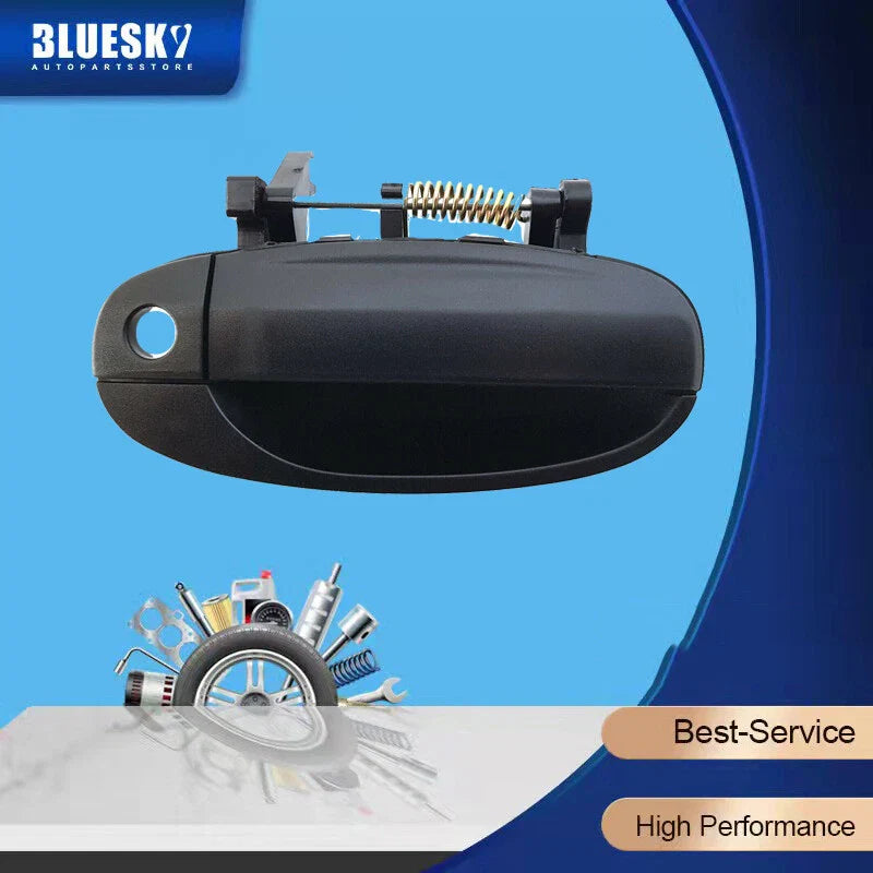 Outer Right Front Black Door Handle for Holden Barina TK (2005-2011)