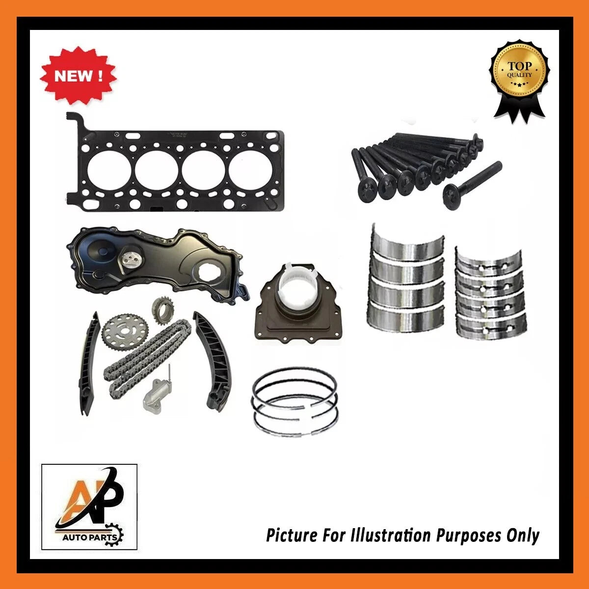 Engine Head Gasket and Rebuild Kit Replacement for Opel Vivaro 1.6 CDTI (2010–2019)