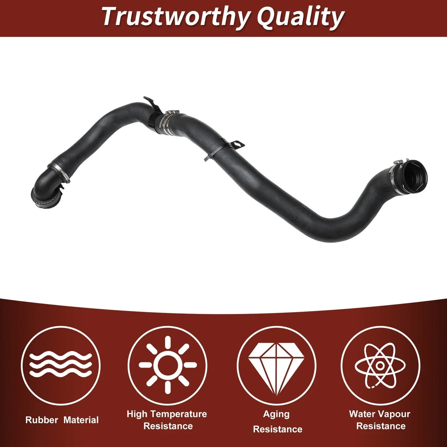 Turbo Intercooler Outlet Hose for Chevrolet Cruze 1.4L (2016-2019) 1 x Pc