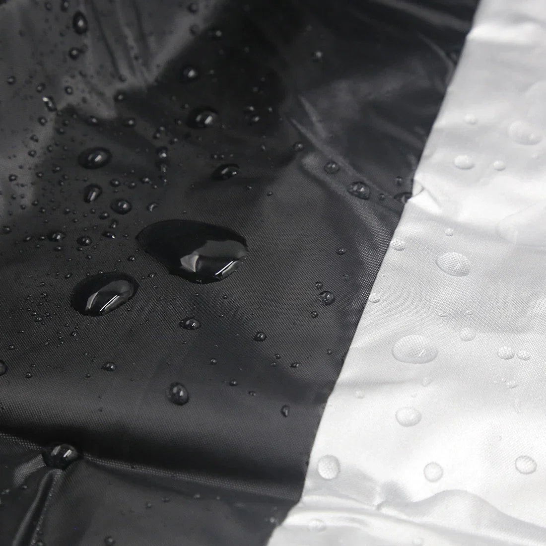 Motorcycle Cover 180T Black/Silver for Honda Goldwing 1100 1200 1500 1800